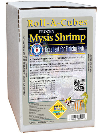 San Francisco Bay Brand Frozen Mysis Shrimp