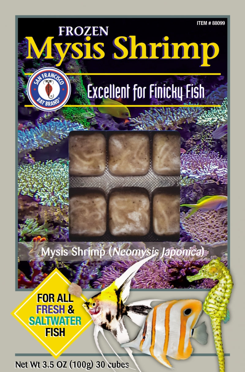 San Francisco Bay Brand Frozen Mysis Shrimp