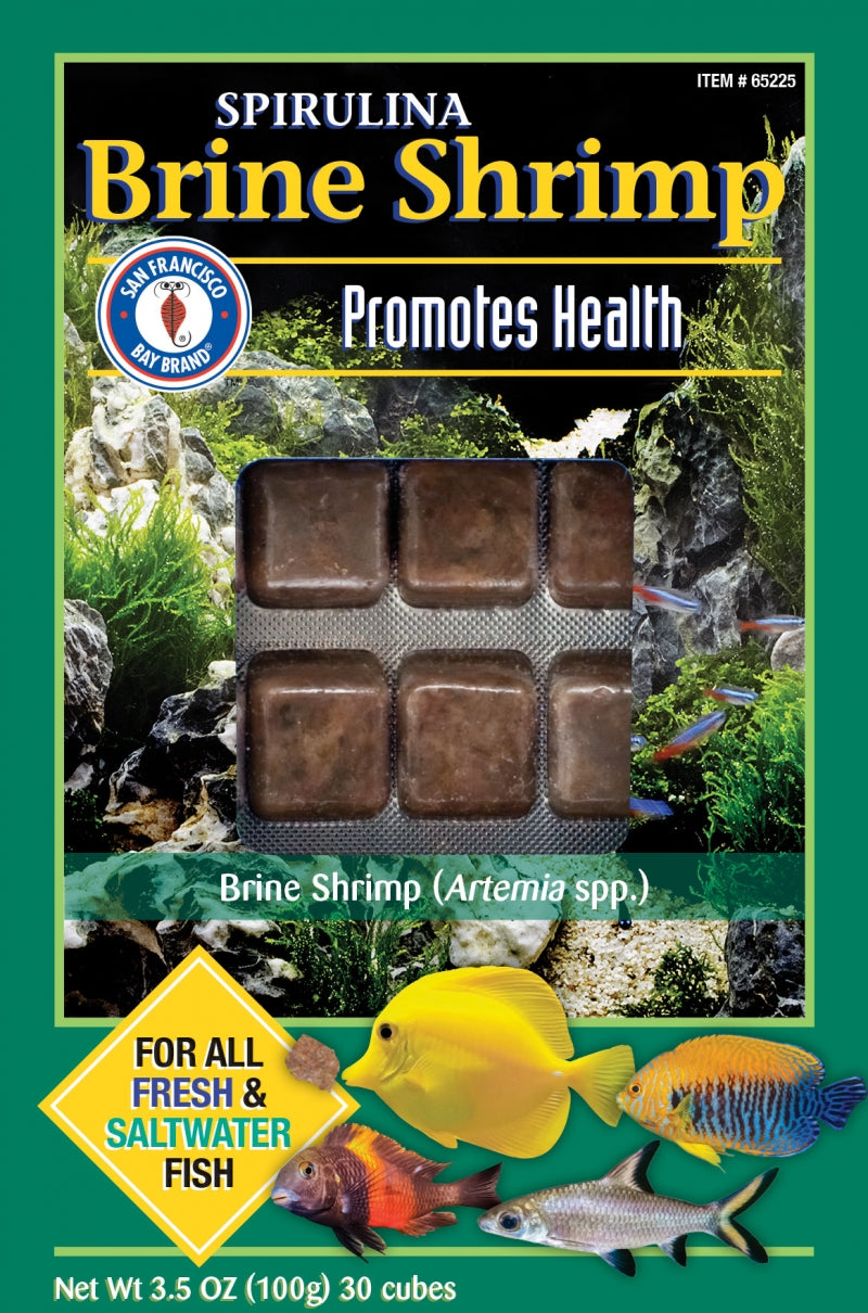 San Francisco Bay Brand Frozen Spirulina Brine Shrimp
