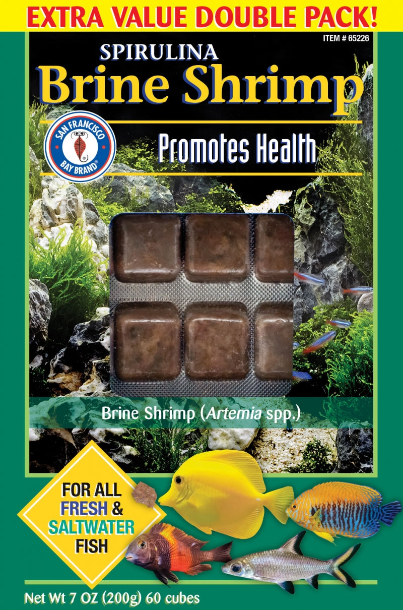 San Francisco Bay Brand Frozen Spirulina Brine Shrimp